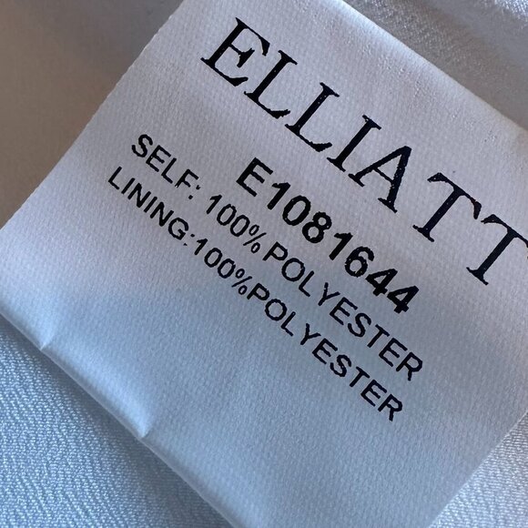 Elliatt Headway Abstract Print Scuba Skater Dress Mini Open Back Size Medium - Picture 14 of 15